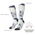thumbnail image 4 of Fotbe Sea Animal Calcetas Divertidas Estampadas para Hombre y Mujer, Calcetas de Algodón hasta la Rodilla para Caminar, Correr, Enfermería y Embarazo, 4 of 6