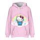 thumbnail image 1 of Sanrio Kuromi-Sudadera con capucha para niña, Tops finos de estilo Harajuku, ropa informal coreana, Otoño, 2023, 1 of 4