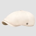 thumbnail image 2 of Men's Adjustable Fit Newsboy Cap Cotton Herringbone Flat Hat Washed Beret Ivy Style for Golf Cabbie Driving Casual Fashion (Yellow), 2 of 4
