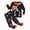 H362-Black, variant on TOWED22 2 Piece Boys Girl Halloween Pajamas Kids Pumpkin Head Glow Print Long Sleeve Top and Pants Pajamas Pjs Sleepwear Set for Toddler Little Boys(Black,3-4 Y)