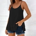 thumbnail image 6 of GUACER Tank Tops for Women Adjustable Spaghetti Strap Sleeveless Flowy Layered Ruffle Loose Fit Camisole Tops, 6 of 8