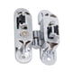 thumbnail image 4 of Bisagra de puerta oculta de aleación de zinc ajustable con giro de 180 grados para puerta de gabinete plegable, 4 of 14