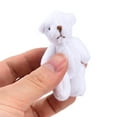 thumbnail image 2 of A Little Animal Pocket Hug Handmade Bear Small Animal Pocket Hug Cute Plush Toy (Light Brown), 2 of 14