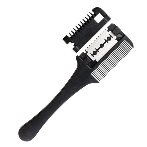 SHIYAO Hair Trimmer Blade Comb Razor Salon Hairdressing Hair Trim Cut