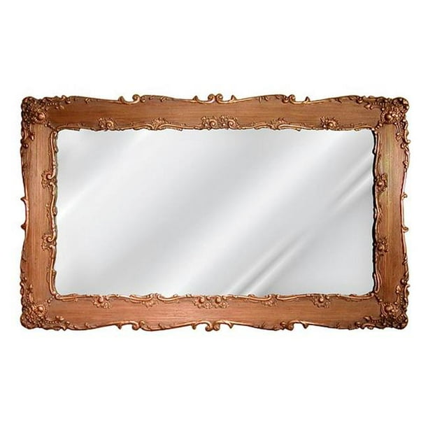 Decorative Bronze Rectangle Mirror