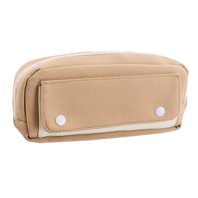 Estuche multifuncional de nailon VALSEEL para lápices, estuche de doble capa de gran capacidad, material escolar.