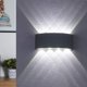 thumbnail image 1 of Aplique de pared para interiores para pasillo, elegante diseño de arco con apliques de pared impermeables, tecnología de pintura de aluminio fundido a presión, cuentas LED de 8 W, luminarias de pared, 1 of 6