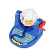 thumbnail image 2 of 1pc Simulated Bingo Game Drawing Machine Board Game Children Educational Playthings (Blue), 2 of 7