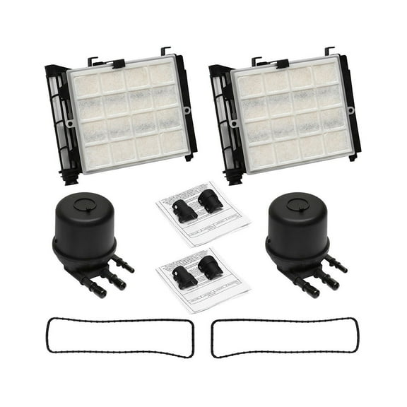 2X For 17-19 Ford F250 Powerstroke 6.7 Diesel Fuel/Water Separator Filter FD4624