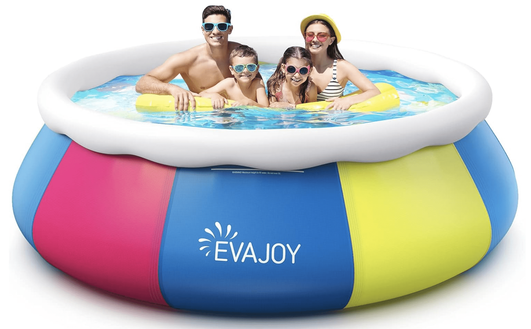【匿名配送】Swimming Pool Amazon.com: Large Inflatable Pool for Family, 165'' x 76'' x