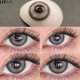 thumbnail image 1 of UYAAI-lentes de contacto de Color para miopía, lentillas azules con dioptrías, Cosméticos anuales, 2 unids/lote/par, 1 of 4