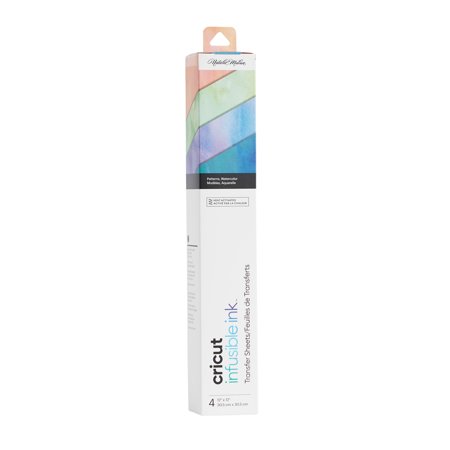6 Packs: 4 ct. (24 total) Cricut® Infusible Ink™ Transfer Sheet Patterns, Watercolor