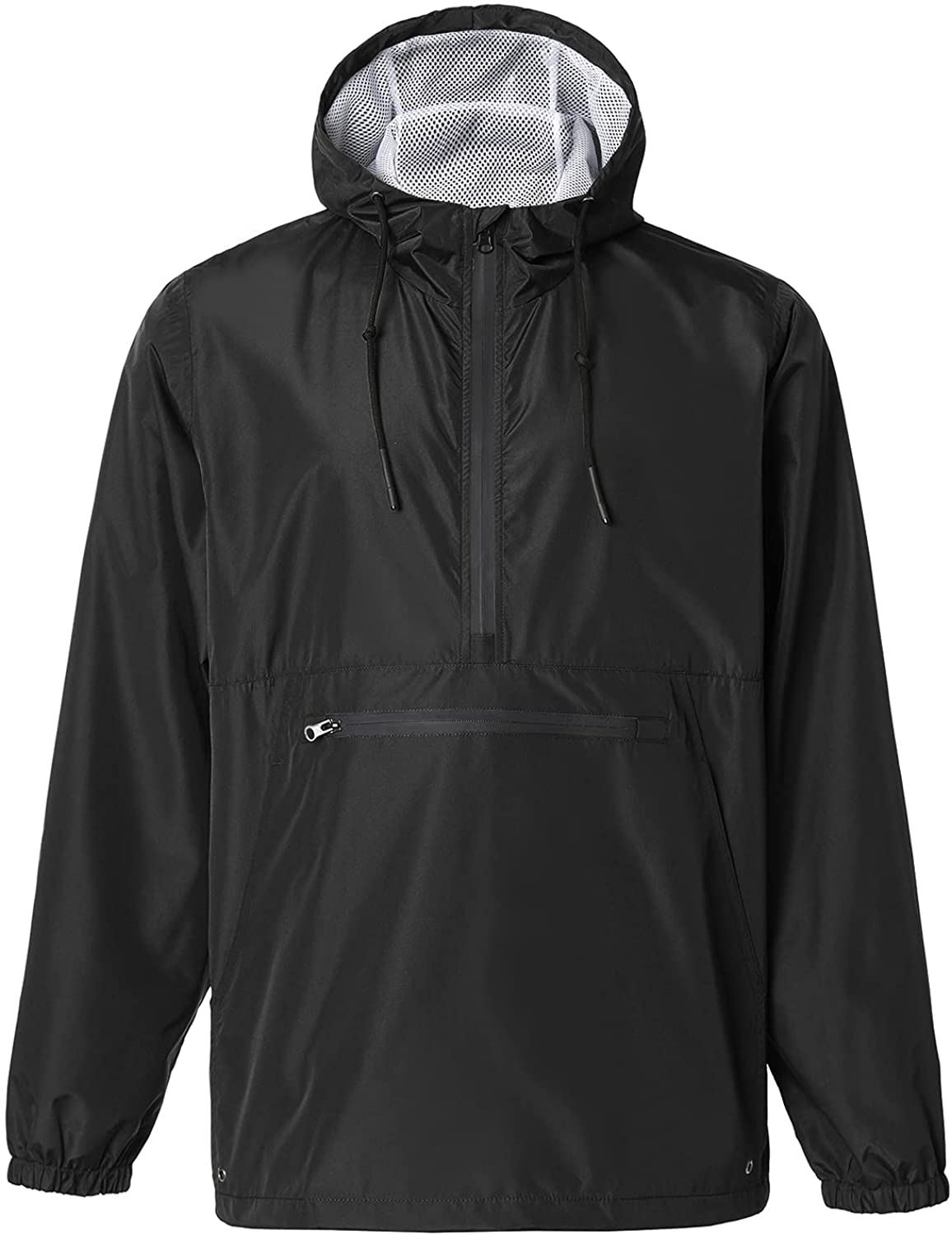 Men's Pullover Rain Jacket Waterproof 