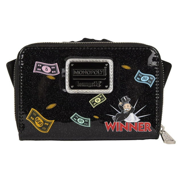 Wallet Loungefly Hasbro Monopoly Money Zip Around Vegan