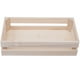 thumbnail image 1 of WORGEOUS Cesta de almacenamiento de madera Rectángulo de juguete pequeño Organizador de juguetes Canasta de almacenamiento simple para el hogar, 1 of 8