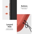 thumbnail image 4 of Ringke Air-S Case Compatible with iPhone XR, Silicone Flexible TPU Shockproof Matte Slim Phone Cover - Coral, 4 of 7