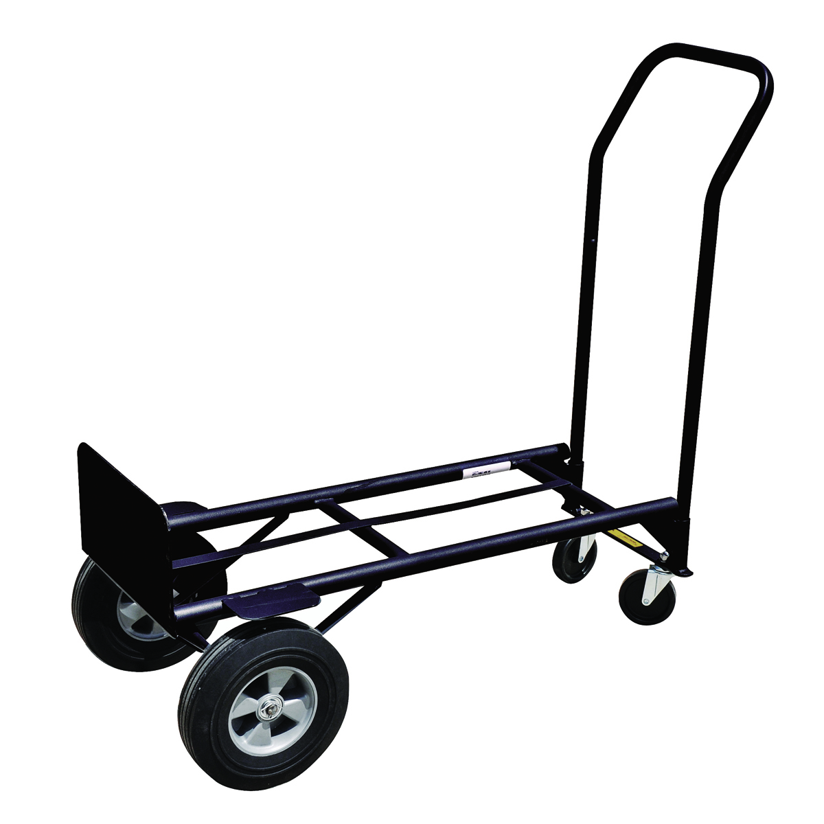 Flow back convertible hand truck 800 lb capacity with 10" puncture proof tires - image 2 of 2