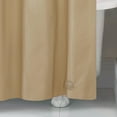 thumbnail image 4 of VCNY Home Heavyweight 6 Gauge Beige Solid Color PEVA Shower Liner, 72" x 72", 4 of 5