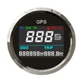thumbnail image 1 of Digital 52mm GPS meter Odometer 316 Stainless Steel Adjustable Speed Gau 0~999 Mph Knots Km/h For Car Motorcycle Boat ,Universal Compatibility, 1 of 6