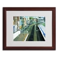 thumbnail image 2 of Trademark Fine Art "The Journey Starts" Framed Canvas Art by Beata Czyzowska Young, 2 of 4
