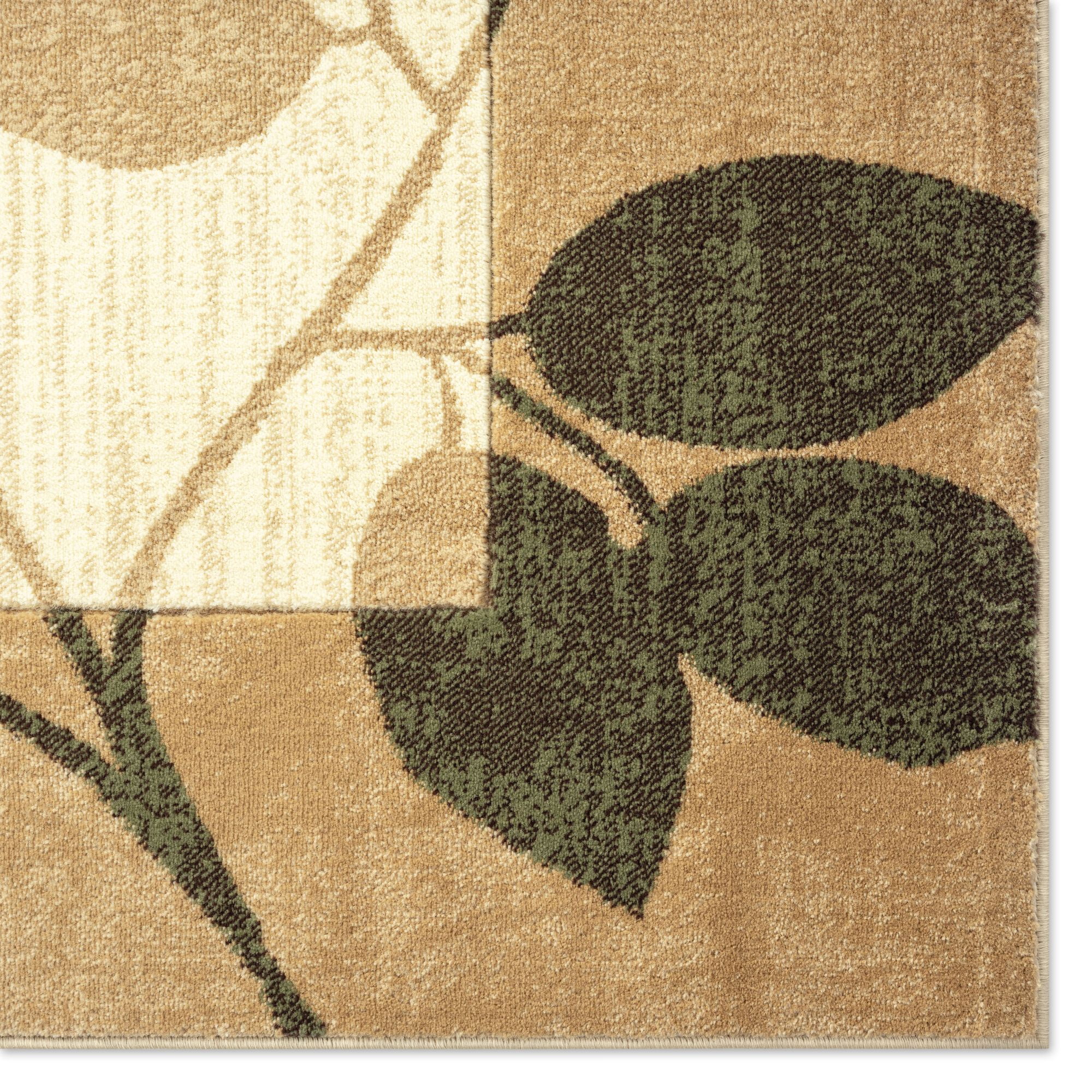 Home Dynamix Tribeca Slade Contemporary Abstract Runner Area Rug, Brown/Green