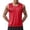 Red, variant on Men's Ice Silk Breathable Mesh Vest,XL