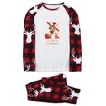 thumbnail image 2 of Pijamas de Navidad Para La Familia Trajes A Juego Hombres Papá Impreso Blusa Tops + Conjunto de Pantalones Odeerbi ODB190408, 2 of 5