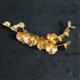 thumbnail image 2 of Boda Nupcial Flor Dorada Tiara Diadema Accesorios Para El Cabello Sunnimix Tiara floral de filigrana para mujer, 2 of 8