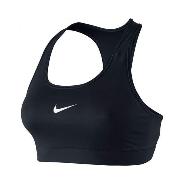 Sujetador deportivo Nike Victory Compression negro/blanco para mujer