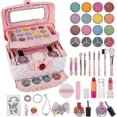 thumbnail image 1 of Kids Makeup Kit for Washable & Non-Toxic Makeup Kit Girls, 1 of 4