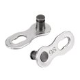 thumbnail image 3 of Placa metálica Irfora 1 par / 5 pares / 10 pares de eslabones de cadena de bicicleta herramienta de reparación de cadena de bicicleta eslabón perdido conector de cadena de bicicleta 6-8S / 9S / 10S / Irfora Placa metálica, 3 of 7
