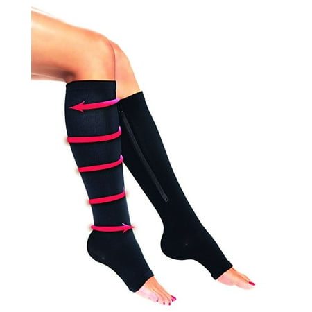 

Compression Socks by BulbHead - Pair S/M Black