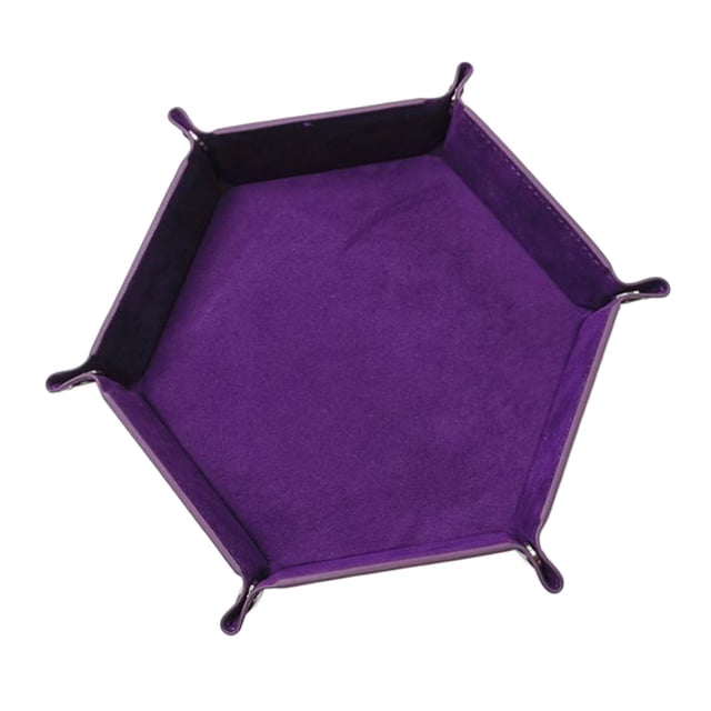 Organizador Yotijar soporte de bandeja de dados plegable multifuncional Violeta