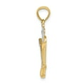 thumbnail image 2 of 14K Two-Tone Gold Charm Pendant Themed Men'S 28 mm 19, 2 of 4