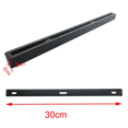 thumbnail image 2 of Kayak Slide Track Rails Bracket Accessories Fishing Rod Rack Holder Mounting Base Tackle Canoe Inflatable Marine Boat,1 * Kayak Slide Track Rails Bracket,Black, 2 of 6