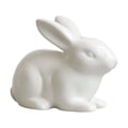 thumbnail image 1 of Mefallenssiah Mini Cute White Living Room Bedroom Desktop Easter Ceramic Home Decor, 1 of 6