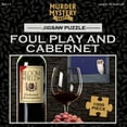 thumbnail image 3 of Murder Mystery Party | Classic Mystery Jigsaw Puzzle, Foul Play & Cabernet, 1,000 Piece Jigsaw Puzzle, 3 of 7