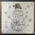 thumbnail image 5 of Juego de 6 plantillas para dibujar con diseño de árbol de Navidad y muñeco de nieve, para pintar, repujar, hacer álbumes de recortes, manualidades decorativas., 5 of 5