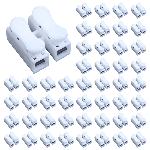 500Pcs Conector Rápido del Cable del Conector del Cable del Conector del Cable de la Ch2 para la Luz de Tira del Led