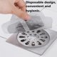 thumbnail image 5 of Recogepelos desechable para desagüe de ducha, adhesivos desechables para desagüe, adhesivo cuadrado de malla para desagüe de ducha, para baño, lavandería, bañera y cocina., 5 of 6