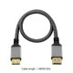 thumbnail image 5 of Cable de extensión macho a macho V1.4 Compatible con HDMI a trenza de nailon Compatible con HDMI, 5 of 8