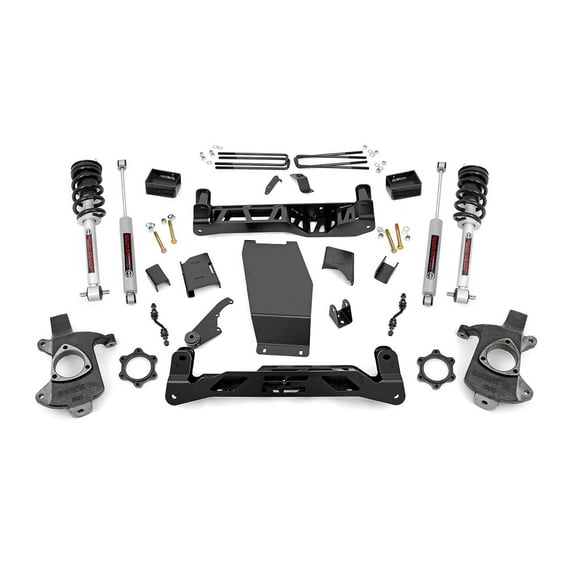 Rough Country 5" Lift Kit w/N3 Struts for 2014-2018 Chevy/GMC 1500 4WD - 22434