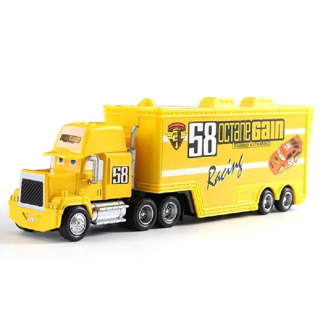 Disney-modelo de camión de Pixar Cars 2 y 3 para niños, Rayo McQueen Jackson Storm 1:55, Metal fundido a presión, juguete para niños, regalo de cumpleaños y Navidad