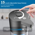 thumbnail image 2 of Dispensador automático de jabón Aunmaon Touchless con 15 niveles, 2 of 6