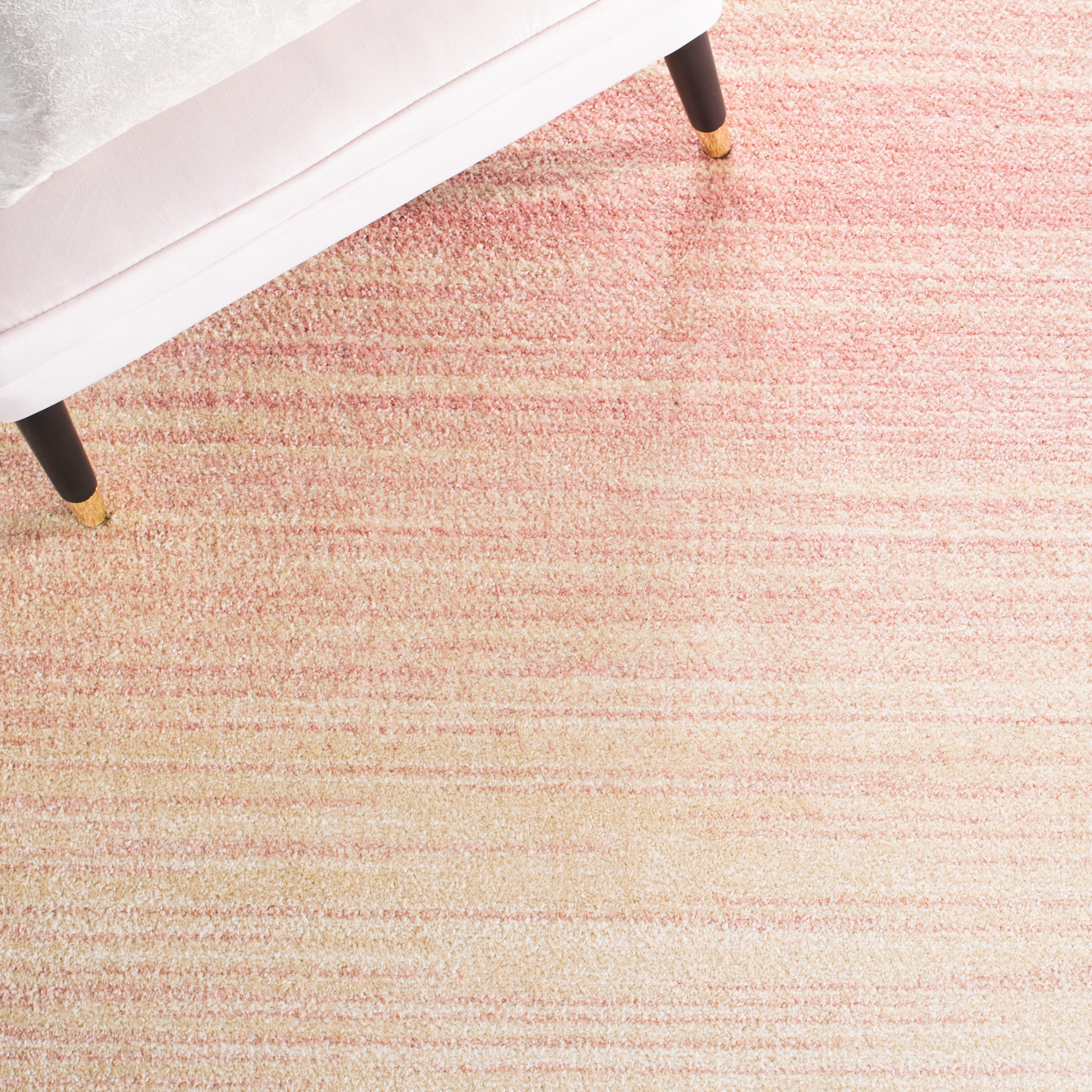 SAFAVIEH Adirondack Maris Abstract Area Rug, Pink/Ivory, 8' x 8' Round