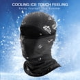 thumbnail image 4 of Casco Mascarilla facial para ciclismo UPF50 + Forro para el casco Pasamontañas Enfriamiento Hielo Se Golovejoy Casco, 4 of 7