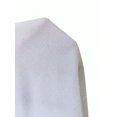 thumbnail image 5 of White Halter Sleeveless Bodycon Mini Party Dress With Ruched Detail And Ornamental Buckle, 5 of 5