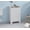 White#1, variant on Bathroom Vanity, Bathroom Floor Storage Cabinet with Double Door Adjustable Shelf, White, White Bathroom Storage Cabinet,Mdf Bathroom Shelving, Bath & Faucets Bathroom Storage