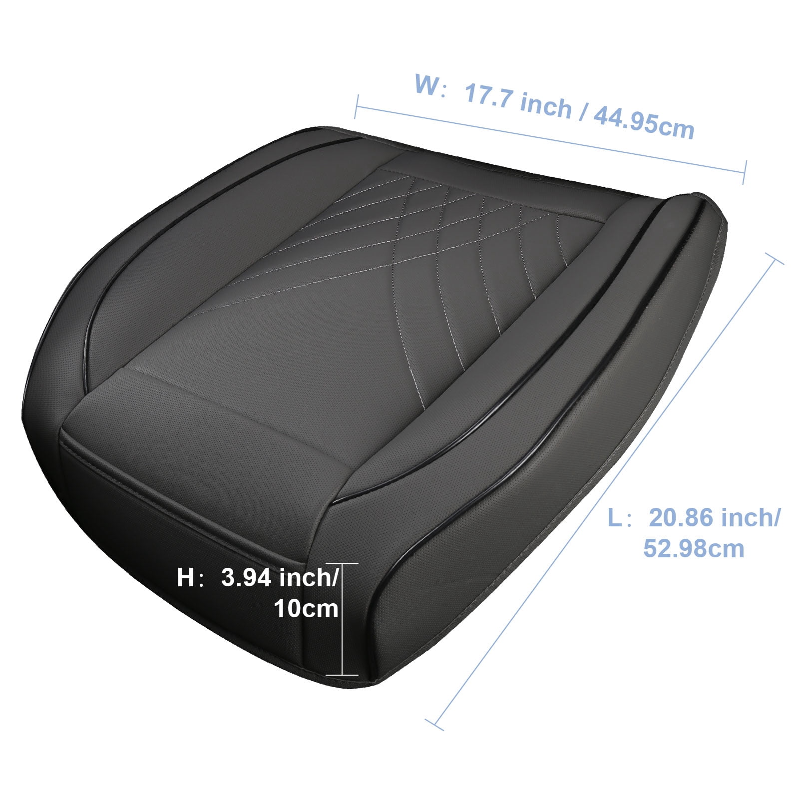 Car Seat Cover: Easy to Install, Fits Most Cars, Vans, Trucks, and SUVs – Gray