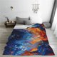 thumbnail image 5 of Balery Galactic Dog Swirls Art Manta de Felpa Suave y Acogedora – Cobija de Franela Aterciopelada para Cama, Lavable y Cálida para Sofá, Mascotas, Transpirable-60"x50", 5 of 7